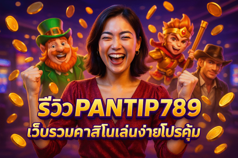 รีวิว PANTIP789 เว็บรวมคาสิโนเล่นง่ายโปรคุ้ม