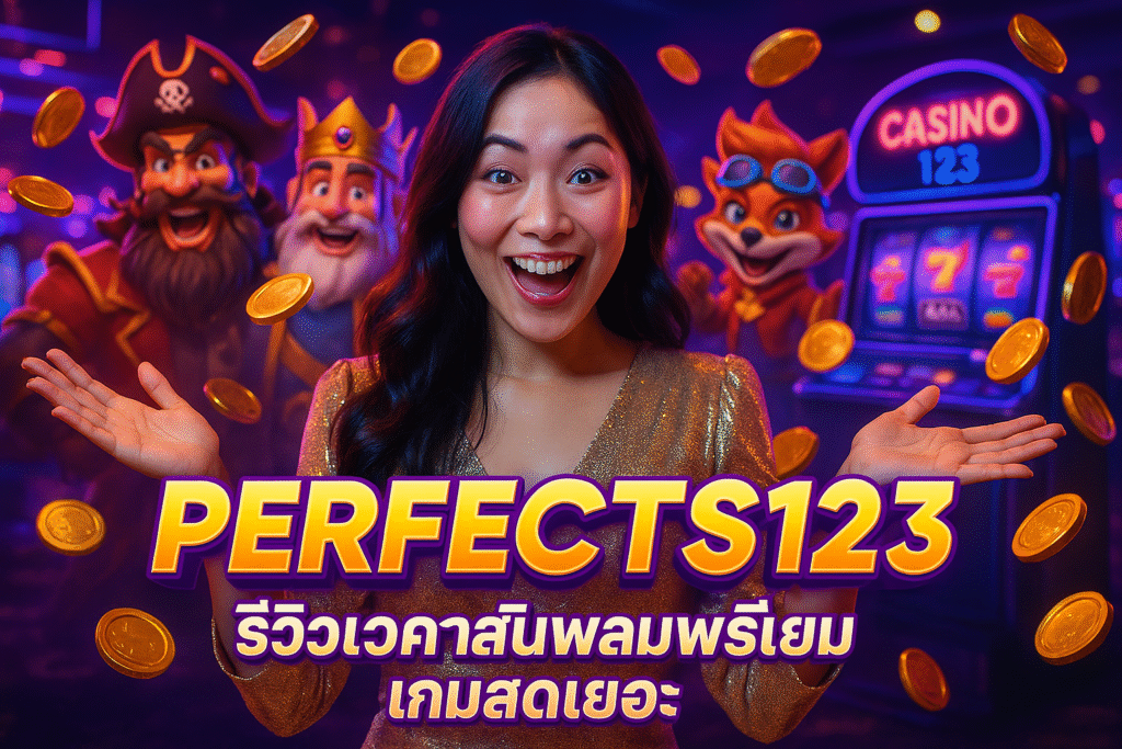 รีวิว PERFECTS123 เว็บคาสิโนพรีเมียมเกมสดเยอะ