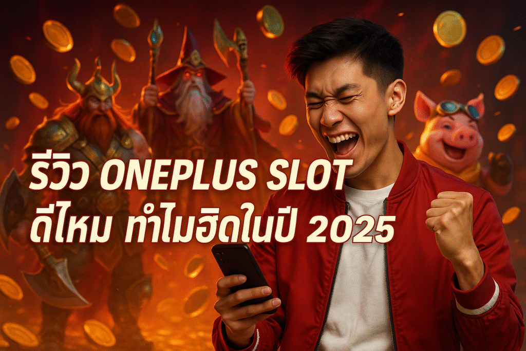 รีวิว ONEPLUS SLOT ดีไหม ทำไมฮิตในปี 2025